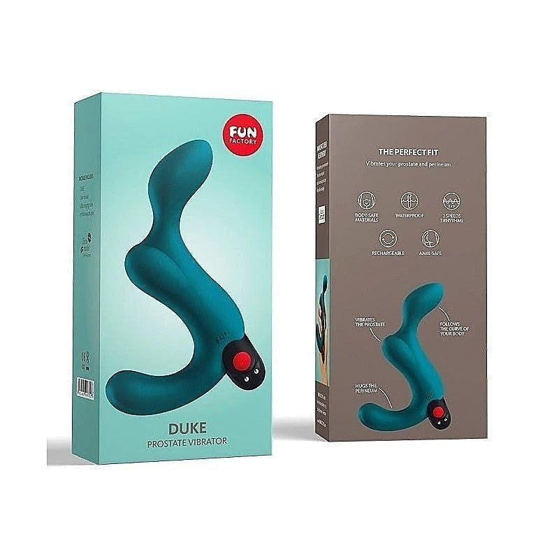 Duke Prostate Massager Deep Sea Blue by Fun Factory - Prostate Toys