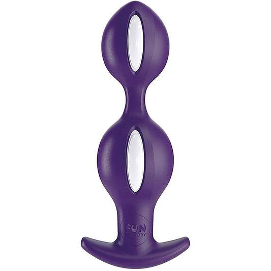 Fun Factory B Balls Purple/White - Luxury Sex Toys