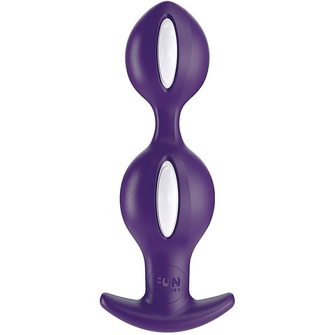 B Balls Purple/White by Fun Factory - Luxury Sex Toys