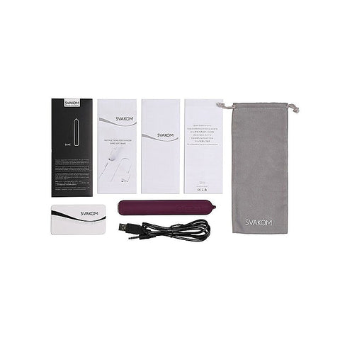 Svakom Siime Multi Functions Bullet Vibrator with Camera - Remote Control Vibrators