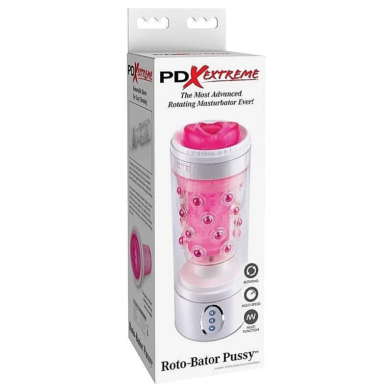 Extreme Roto-Bator Vibrating Male Stroker By Pipedream - Masturbators and Strokers