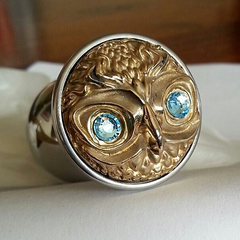 Owl Bronze Medium Plug by Rosebuds Jewelry - Steel Sex Toys