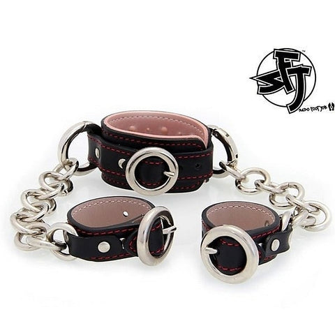 Sado Foot Job Cockring With Chains By Rosebuds Jewelry - Cock Rings