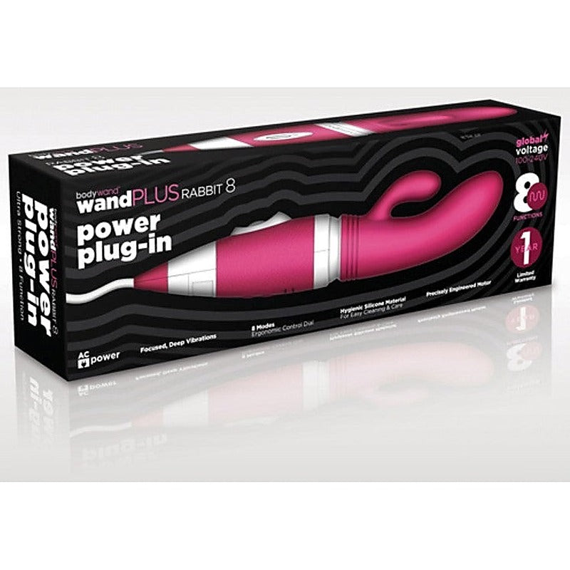Bodywand Wandplus Rabbit 8 Power By Xgen Products - Rabbit Vibrators