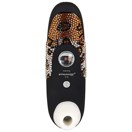 Womanizer Limited Swarovski ¬¨¬®‚àö√ú Edition - Black Leopard - Clit Ticklers and Pulsators