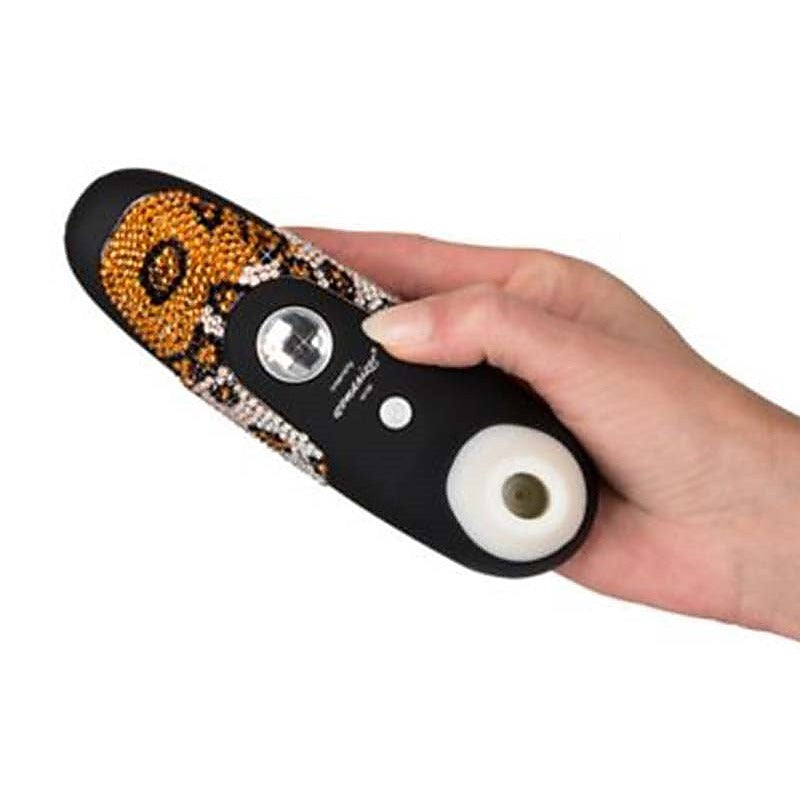 Womanizer Limited Swarovski ¬¨¬®‚àö√ú Edition - Black Leopard - Clit Ticklers and Pulsators