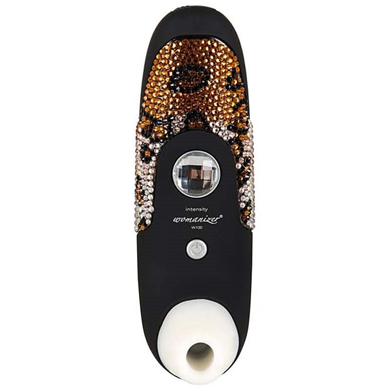 Womanizer Limited Swarovski ¬¨¬®‚àö√ú Edition - Black Leopard - Clit Ticklers and Pulsators