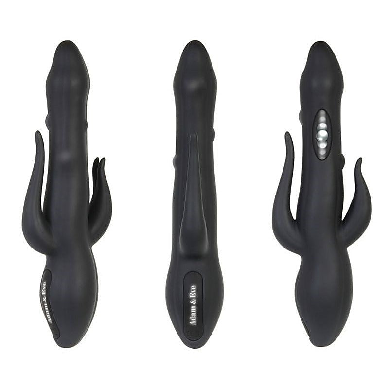 Eve's Bad Bad Bunny Black by Adam & Eve - Rabbit Vibrators