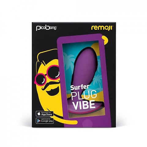Picobong Remoji Surfer Vibrating Butt Plug By Lelo - Luxury Sex Toys