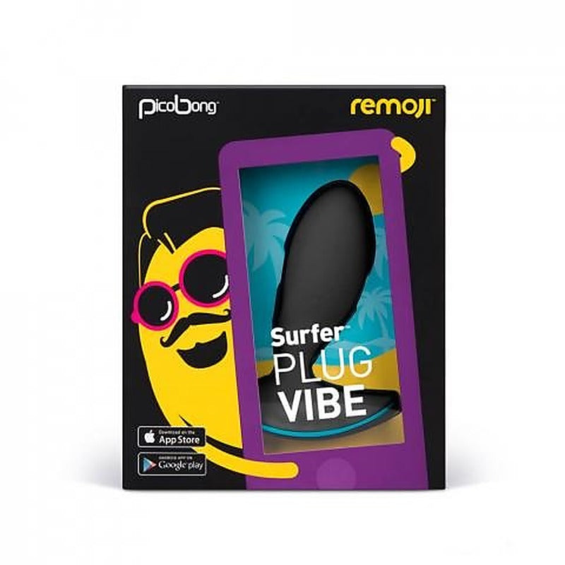 Picobong Remoji Surfer Vibrating Butt Plug By Lelo - Luxury Sex Toys