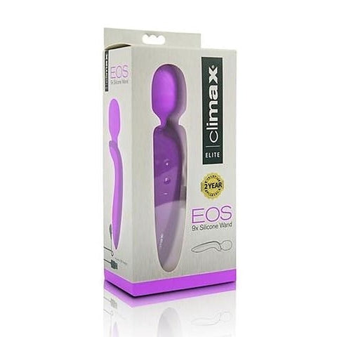 Climax Elite EOS Rechargeable 9x Silicone Wand by Topco - Luxury Sex Toys