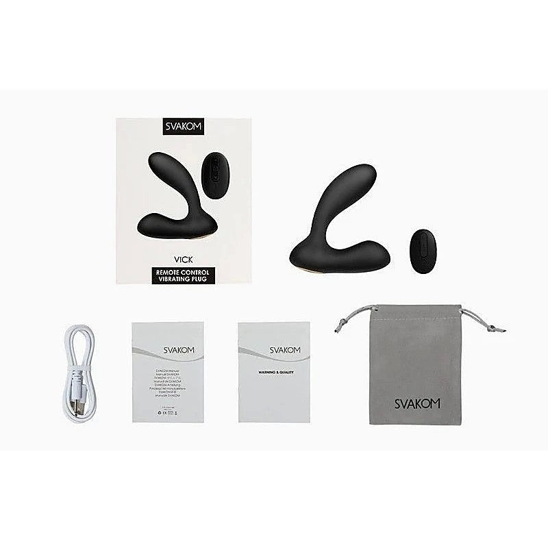 Vick Prostate And Perineum Massager By Svakom - Prostate Toys