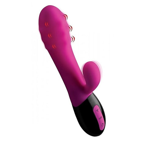 Pulsette 7x Pulsating Silicone Vibe - Rabbit Vibrators