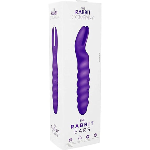 The Rabbit Ears USB Rechargeable Silicone Massager - Clit Ticklers and Pulsators