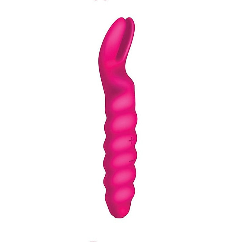 The Rabbit Ears USB Rechargeable Silicone Massager - Clit Ticklers and Pulsators