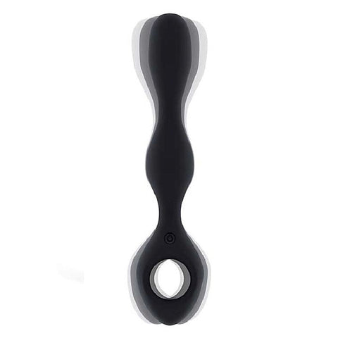 Flexible Vibrating Anal Chain by Shots Toys - Luxury Sex Toys