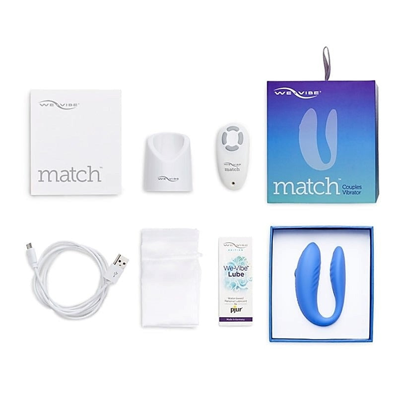 We-Vibe Match - Dual Stimulation for Shared Pleasure - Clit Ticklers and Pulsators