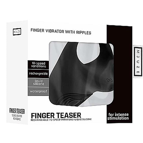 Mjuze Rechargeable Finger Vibrator by Shots Toys - Finger and Tongue Vibrators