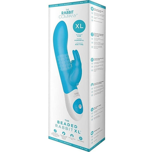 The Beaded Rabbit XL Silicone Massager - Rabbit Vibrators