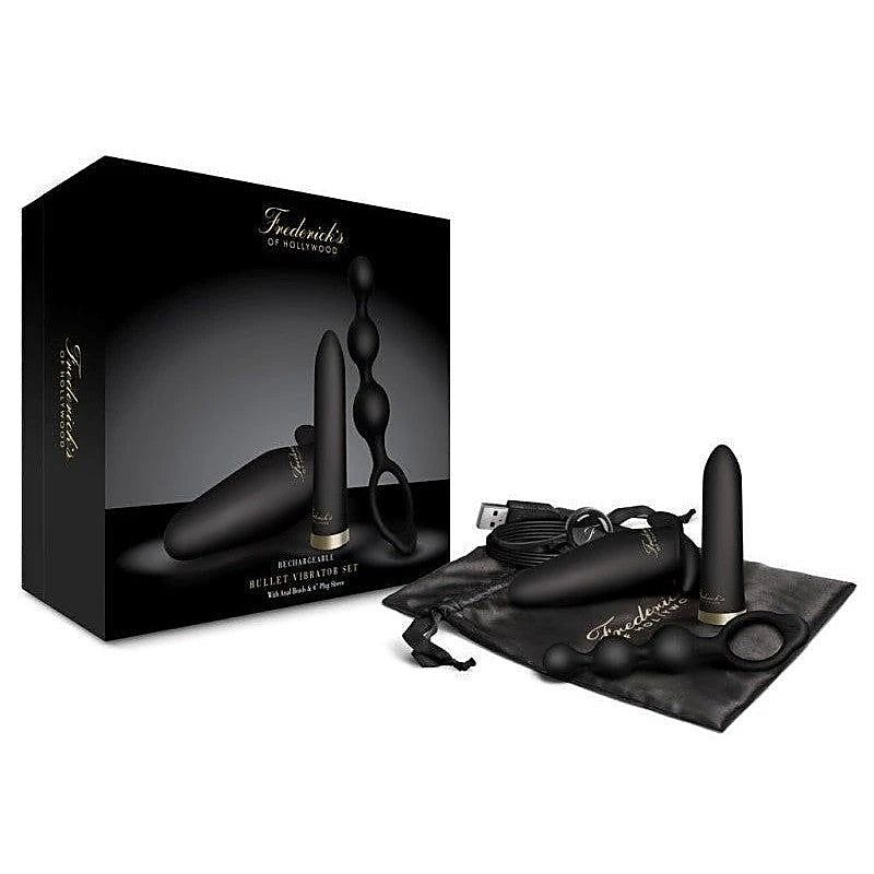 Fredericks Of Hollywood Plug & Anal Bead Gift Set - Sex Kits