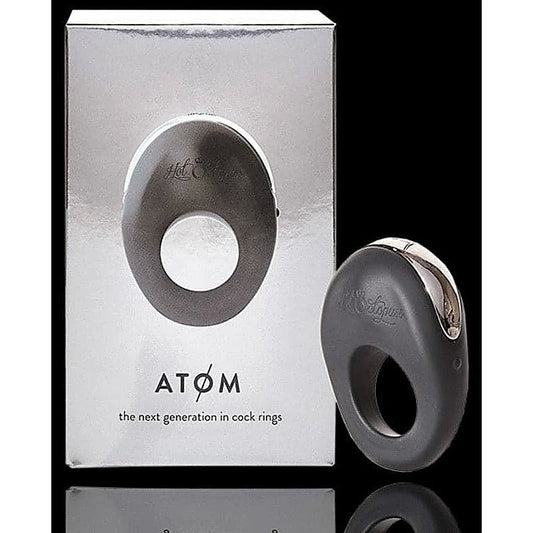 Dual-Motor Vibrating Pleasure Ring - The Atom - Vibrating Cock Rings
