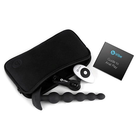 Professional-Grade Cinco Anal Beads By B-Vibe - Anal Beads and Balls