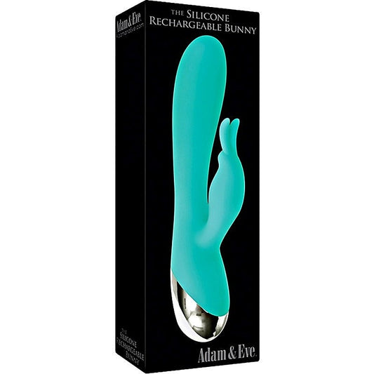 Adam and Eve The Silicone Rechargeable Bunny - Rabbit Vibrators