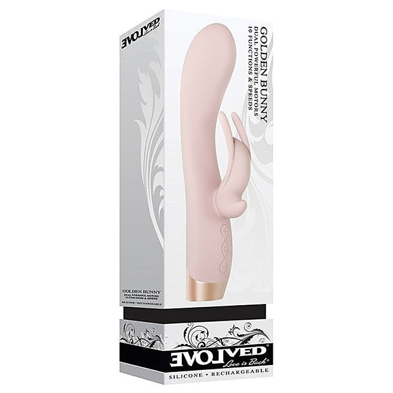 Evolved Golden Bunny Vibrator - Rabbit Vibrators