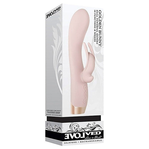 Evolved Golden Bunny Vibrator - Rabbit Vibrators