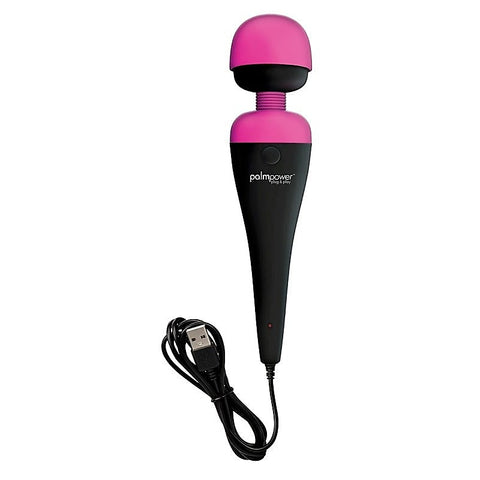 PalmPower Massage Wand Plug and Play USB by BMS Factory - Luxury Sex Toys