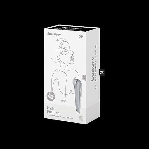 Luxury High Fashion Vibrating Clitoral Massager By Satisfyer - Clit Ticklers and Pulsators
