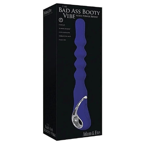 Bad Ass Booty Vibe With Power Boost By Adam & Eve - Anal Vibrators