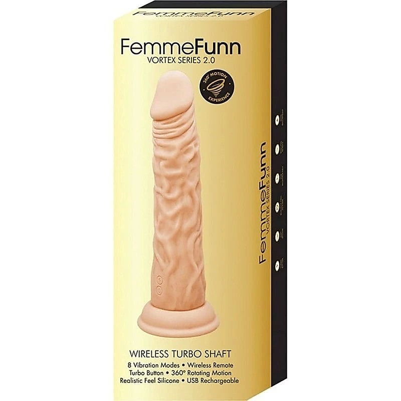 FemmeFunn Vortex Series 2.0 Wireless Turbo Shaft - Masturbators and Strokers