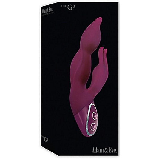 Adam and Eve The G3 Silicone Rabbit Vibrator - Rabbit Vibrators