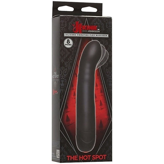 Kink The Hot Spot Silicone Vibrating Flex Massager - Waterproof Vibrators