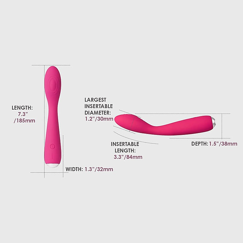 Iris Flexible Clitoral And G-Spot Vibrator By Svakom - Waterproof Vibrators