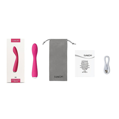 Iris Flexible Clitoral And G-Spot Vibrator By Svakom - Waterproof Vibrators