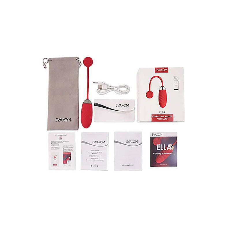 Svakom Ella App Controlled Vibrating Love Eggs - Waterproof Vibrators