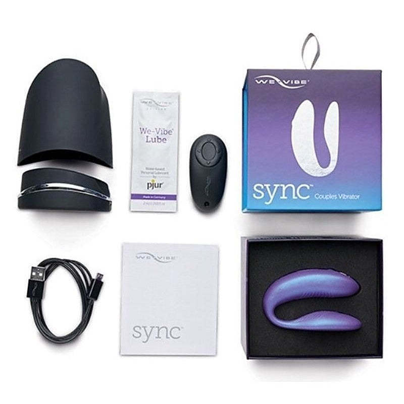 We-Vibe Sync - Innovative Dual Stimulation Couples Pleasure System - Clit Ticklers and Pulsators