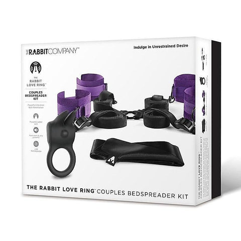 The Rabbit Cock Ring Couples Bedspreader Kit - Sex Kits