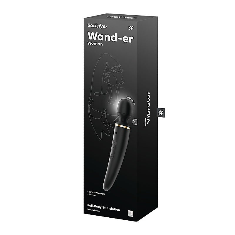 Wand-Er Woman 50 Functions Body Wand Massager By Satisfyer - Body Wands