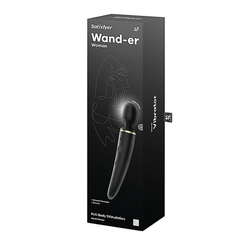 Wand-Er Woman 50 Functions Body Wand Massager By Satisfyer - Body Wands