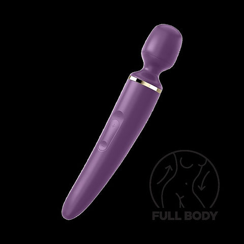 Wand-Er Woman 50 Functions Body Wand Massager By Satisfyer - Body Wands