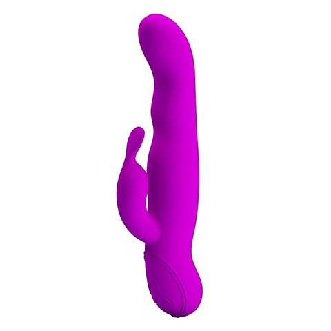 Pretty Love Rotating G-Spot and Clitoral Massager - Rabbit Vibrators