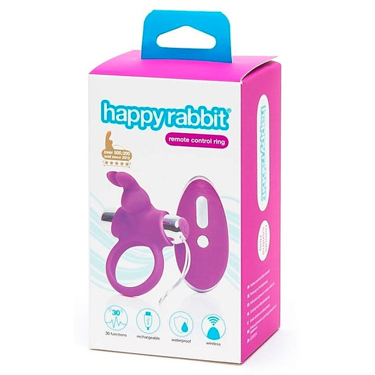 Happy Rabbit Remote Control Cock Ring - Remote Control Vibrators