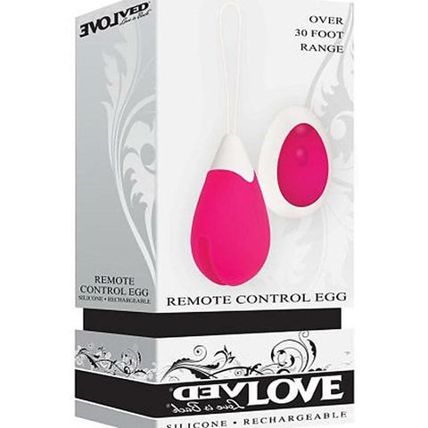 Evolved Remote Control Egg - Remote Control Vibrators