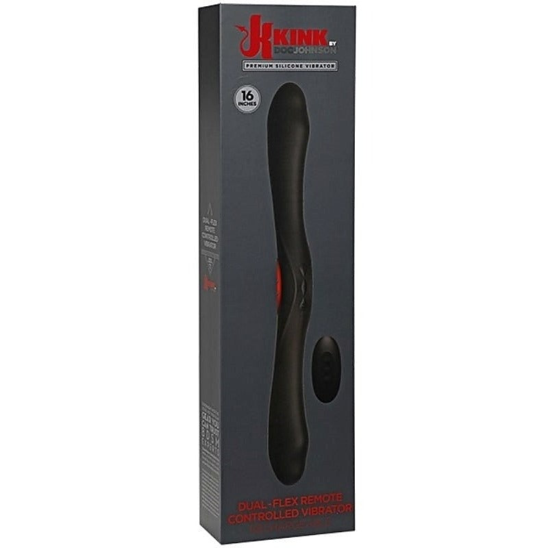 Kink Dual-Flex Remote Controlled Vibrator - Luxury Sex Toys