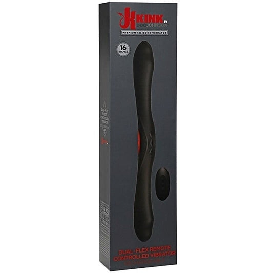Kink Dual-Flex Remote Controlled Vibrator - Luxury Sex Toys