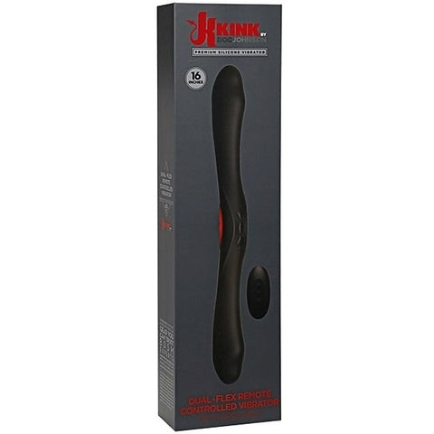 Kink Dual-Flex Remote Controlled Vibrator - Luxury Sex Toys