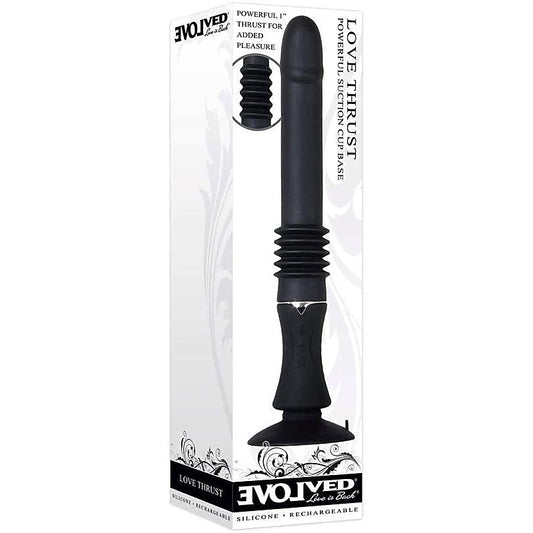 Evolved Love Thrust Large - 7 Vibrating Speeds for Hands-Free Bliss - Luxury Sex Toys